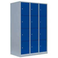 LÜLLMANN Schließfachschrank enzianblau,...