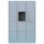 LÜLLMANN Schließfachschrank lichtgrau 523430, 12 Schließfächer 118,5 x 50,0 x 180,0 cm