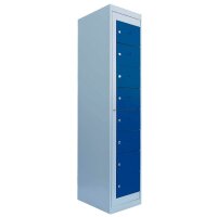 LÜLLMANN Schließfachschrank enzianblau,...