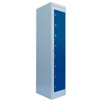 LÜLLMANN Schließfachschrank enzianblau,...
