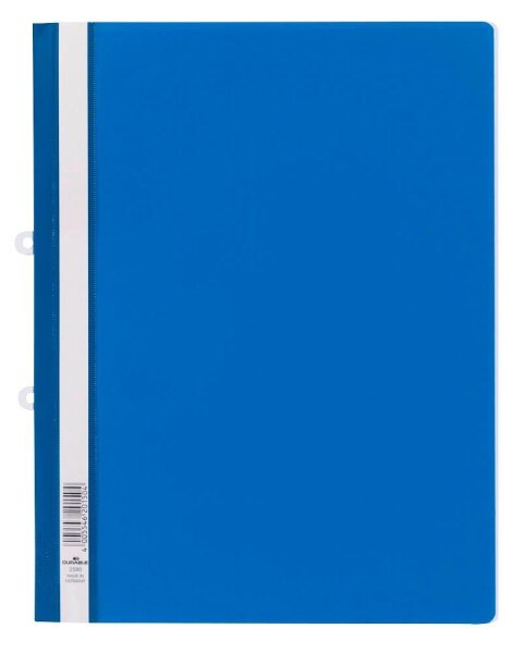 DURABLE Schnellhefter Kunststoff blau DIN A4 überbreit, 25 St.