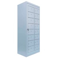 LÜLLMANN Schließfachschrank lichtgrau 526280,...