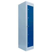 LÜLLMANN Schließfachschrank enzianblau,...