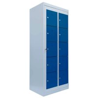 LÜLLMANN Schließfachschrank enzianblau,...