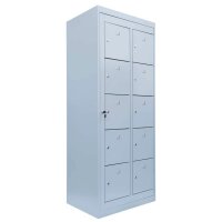 LÜLLMANN Schließfachschrank lichtgrau 526250,...