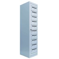 LÜLLMANN Schließfachschrank lichtgrau 526410,...