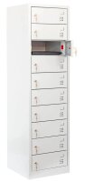 LÜLLMANN Schließfachschrank mit Ladefunktion...