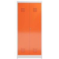 ClassiX Spind feuerrot, lichtgrau X-515714, 1...