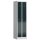 ClassiX Spind anthrazit, lichtgrau X-510108, 2 Schließfächer 50,0 x 50,0 x 180,0 cm