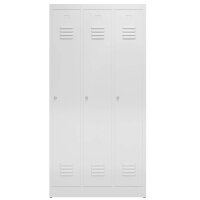 ClassiX Spind lichtgrau X-510130, 3...