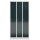 ClassiX Spind anthrazit, lichtgrau X-510138, 3 Schließfächer 87,0 x 50,0 x 180,0 cm