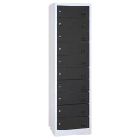 LÜLLMANN Schließfachschrank anthrazit,...