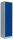 LÜLLMANN Spind enzianblau, lichtgrau 510401, 1 Schließfach 50,0 x 50,0 x 180,0 cm