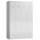 ClassiX Spind lichtgrau X-510440, 2 Schließfächer 118,5 x 50,0 x 180,0 cm