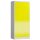 ClassiX Spind lichtgrau, zinkgelb X-515426, 1 Schließfach 80,0 x 50,0 x 180,0 cm