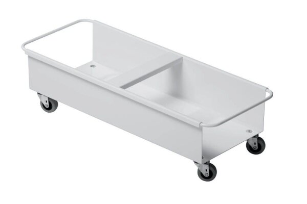 DURABLE Transportroller Durabin Square Trolley Duo 40 weiß 27,5 x 67,0 x 13,0 cm bis 80,0 kg