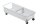 DURABLE Transportroller Durabin Square Trolley Duo 40 weiß 27,5 x 67,0 x 13,0 cm bis 80,0 kg