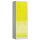 ClassiX Spind lichtgrau, zinkgelb X-520226, 4 Schließfächer 59,0 x 50,0 x 180,0 cm