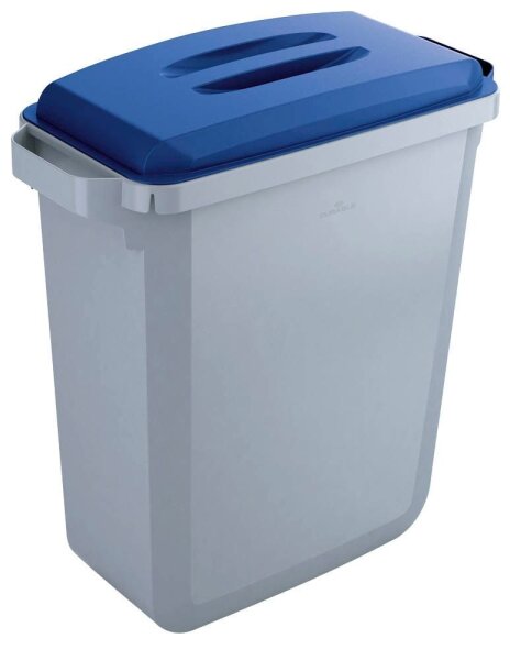 DURABLE Durabin 60 Mülleimer 60,0 l grau, blau, 1 St.