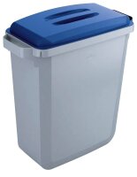 DURABLE Durabin 60 Mülleimer 60,0 l grau, blau, 1 St.