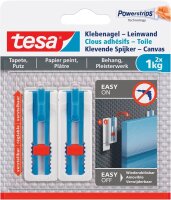 tesa Powerstripes Klebenägel für max. 1,0 kg,...