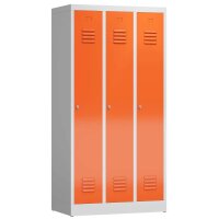 ClassiX Spind feuerrot, lichtgrau X-510134, 3...