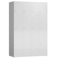ClassiX Schließfachschrank lichtgrau X-520340, 12...