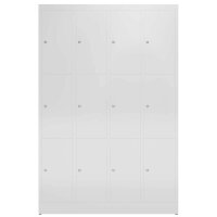 ClassiX Schließfachschrank lichtgrau X-520340, 12...