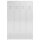 ClassiX Spind lichtgrau X-510140, 4 Schließfächer 118,0 x 50,0 x 180,0 cm