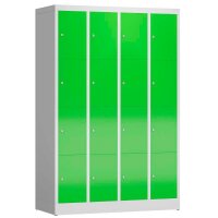ClassiX Schließfachschrank gelbgrün, lichtgrau...