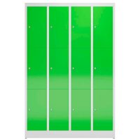 ClassiX Schließfachschrank gelbgrün, lichtgrau...
