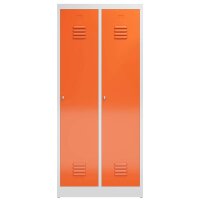 ClassiX Spind feuerrot, lichtgrau X-515124, 2...