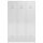 ClassiX Spind lichtgrau X-515130, 3 Schließfächer 118,5 x 50,0 x 180,0 cm