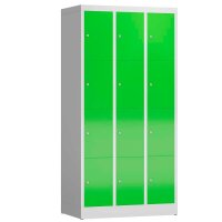 ClassiX Schließfachschrank gelbgrün, lichtgrau...