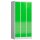 ClassiX Schließfachschrank gelbgrün, lichtgrau X-520435, 12 Schließfächer 87,0 x 50,0 x 180,0 cm