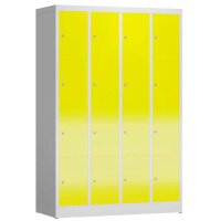 ClassiX Schließfachschrank lichtgrau, zinkgelb...