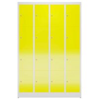 ClassiX Schließfachschrank lichtgrau, zinkgelb...