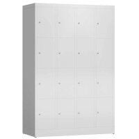 ClassiX Schließfachschrank lichtgrau X-520440, 16...