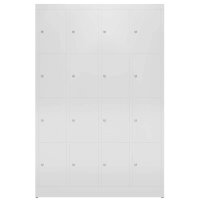 ClassiX Schließfachschrank lichtgrau X-520440, 16...
