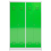 ClassiX Spind gelbgrün, lichtgrau X-510445, 2...