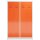 ClassiX Spind feuerrot, lichtgrau X-510444, 2 Schließfächer 118,5 x 50,0 x 180,0 cm