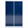 ClassiX Spind enzianblau, lichtgrau X-510441, 2 Schließfächer 118,5 x 50,0 x 180,0 cm