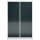 ClassiX Spind anthrazit, lichtgrau X-510448, 2 Schließfächer 118,5 x 50,0 x 180,0 cm