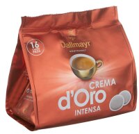Dallmayr Crema dOro INTENSA Kaffeepads, Arabicabohnen...