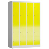 ClassiX Schließfachschrank lichtgrau, zinkgelb...