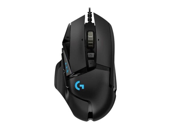 Logitech G502 HERO Gaming Maus kabelgebunden schwarz