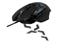 Logitech G502 HERO Gaming Maus kabelgebunden schwarz