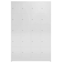 ClassiX Schließfachschrank lichtgrau X-520540, 20...