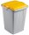 DURABLE Durabin 90 Mülleimer 90,0 l grau, gelb, 1 St.