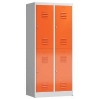 ClassiX Spind feuerrot, lichtgrau X-523224, 4...